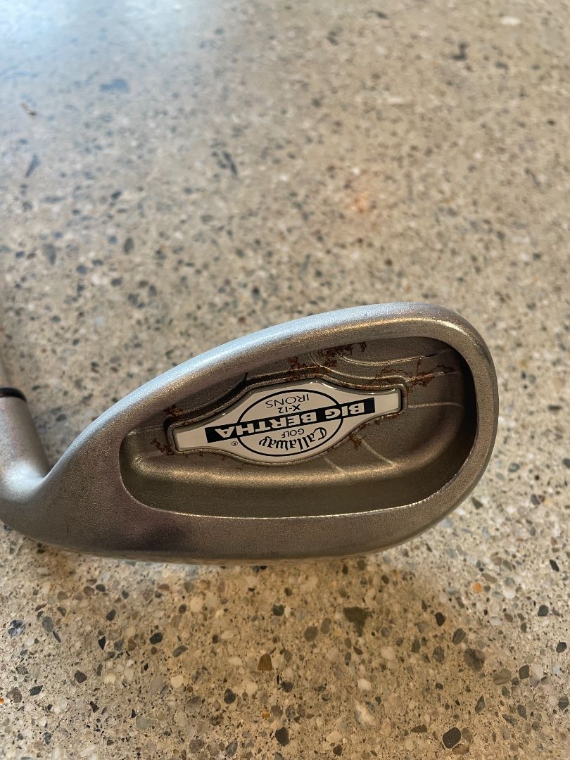 Silver Callaway Big Bertha Club Set, Right hand / Firm flex