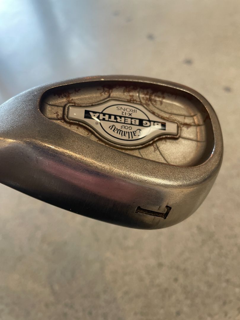 Silver Callaway Big Bertha Club Set, Right hand / Firm flex