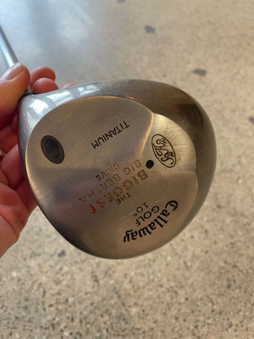 Silver Callaway Big Bertha Club Set, Right hand / Firm flex
