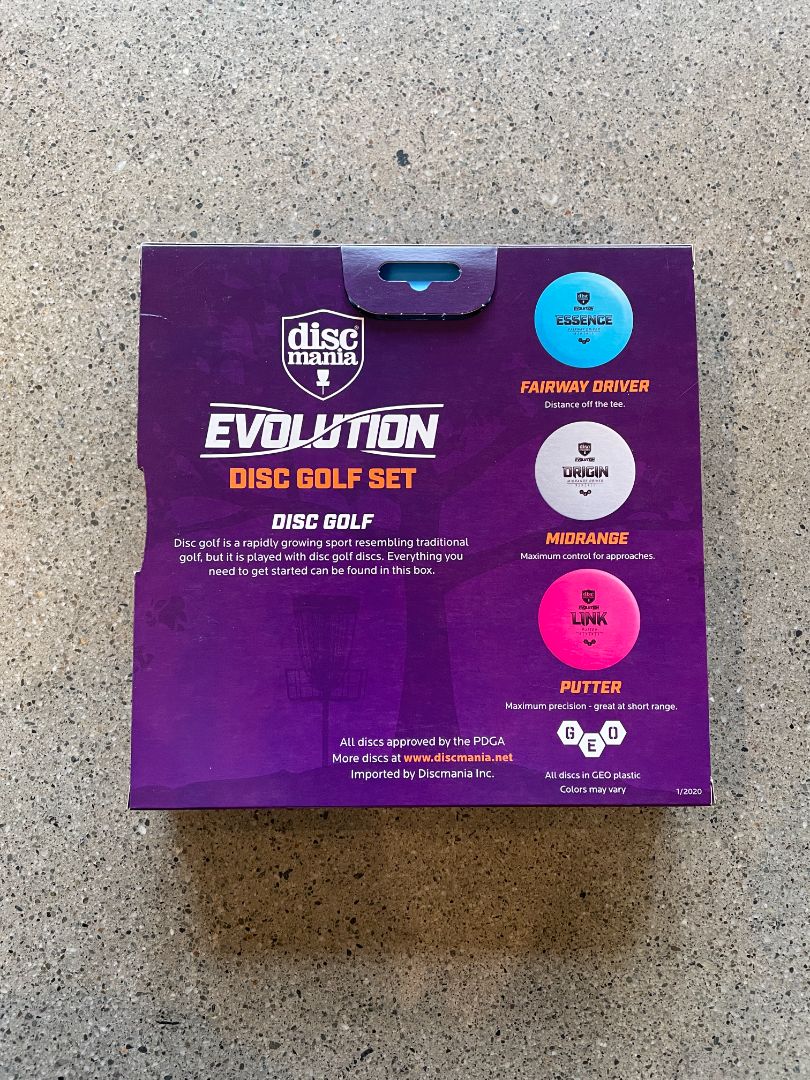 Discmania Evolution Line Starter Set - Beginner