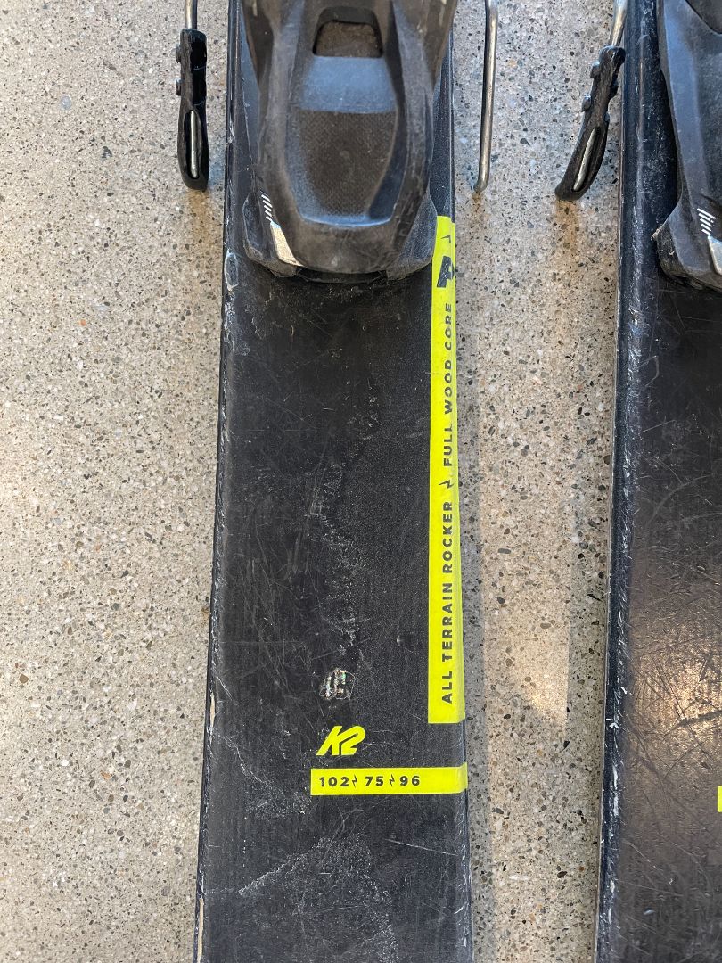 Black K2 Poacher Jr, 129 cm