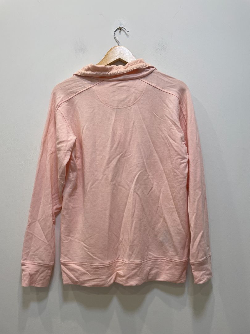 Pink Mons Royale Merino Hoodie, M