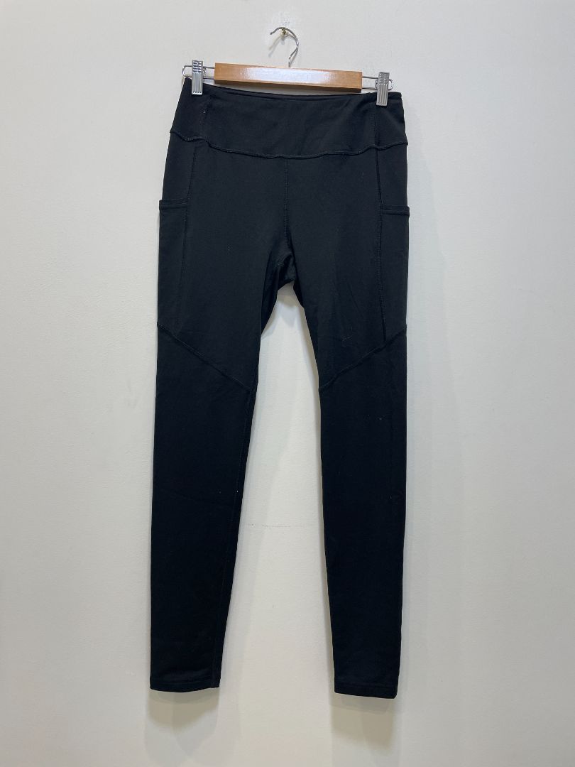 Black Mons Royale Merino Leggings, L