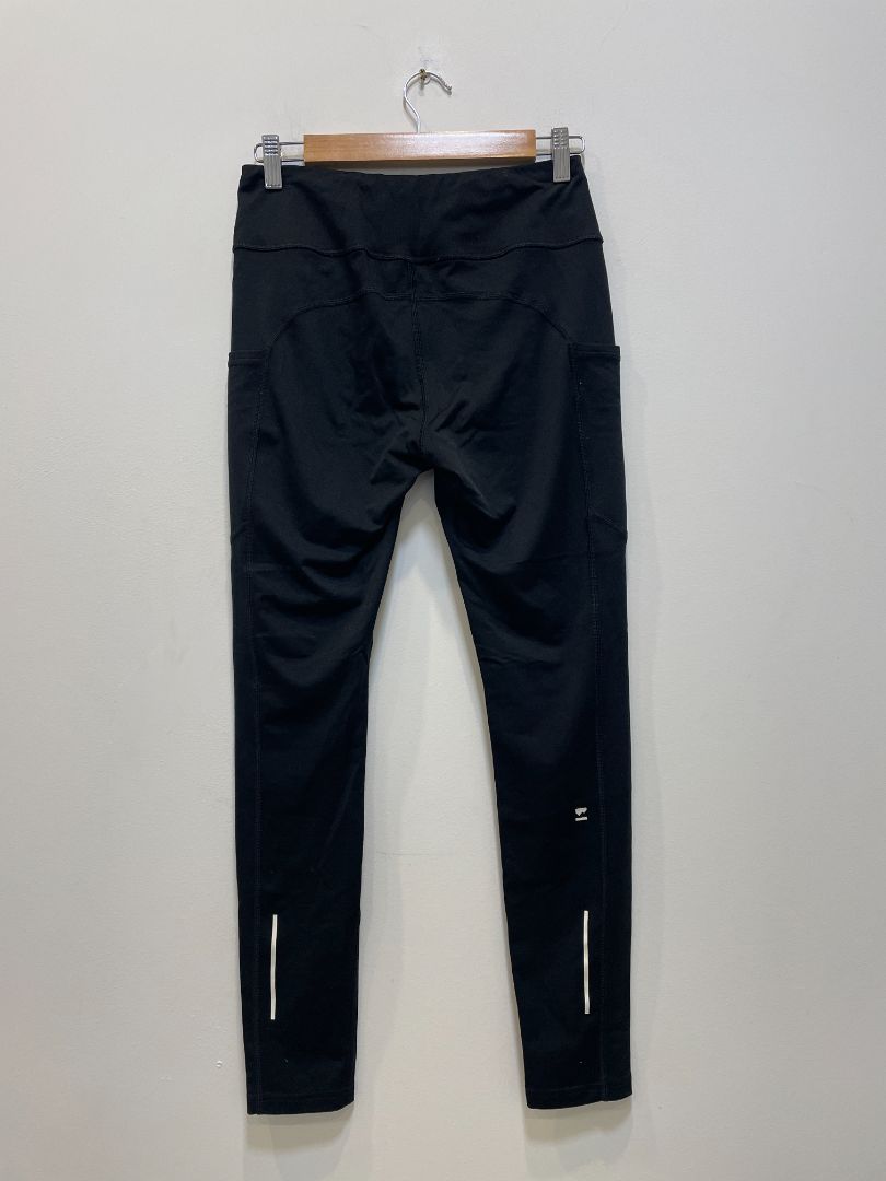 Black Mons Royale Merino Leggings, L