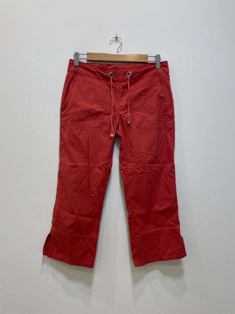 Red prAna Cropped Pants, XS