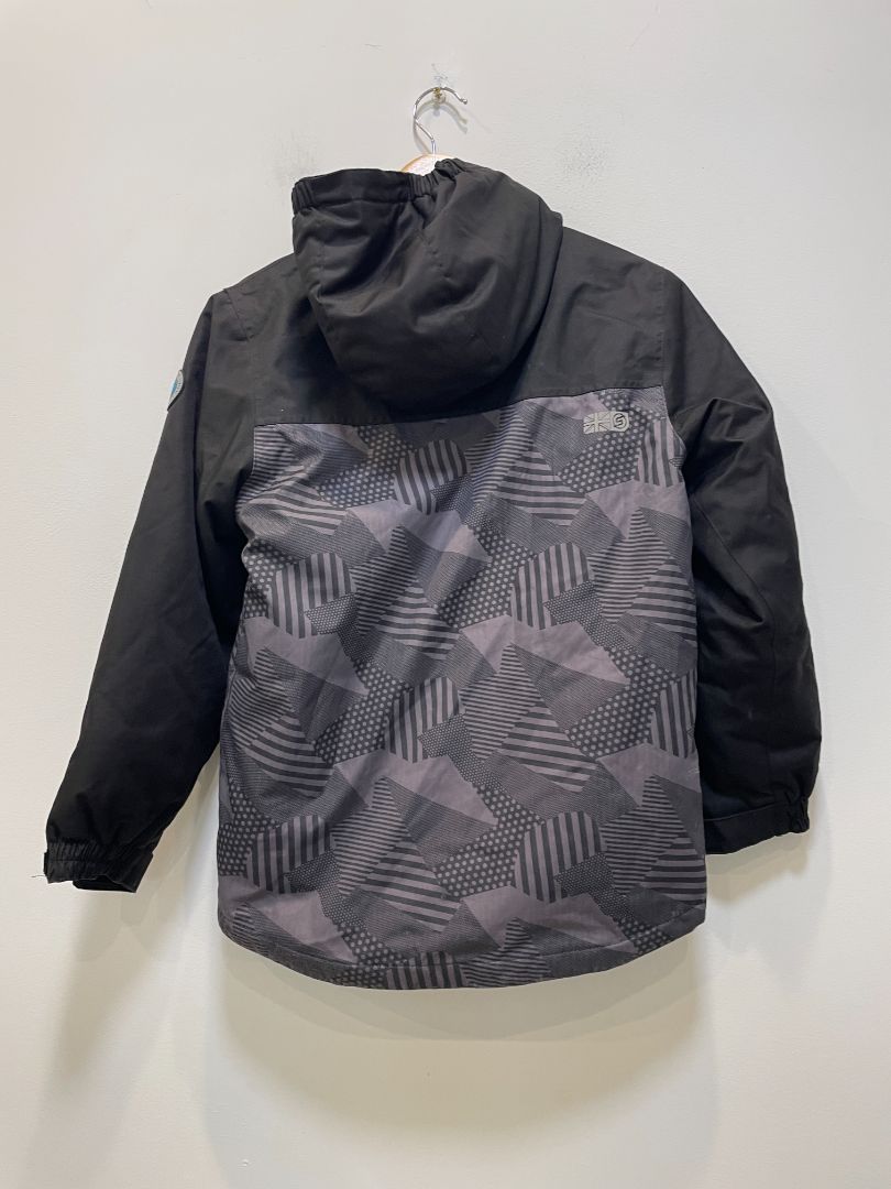 Black Surfanic Ski Jacket, 140 cm