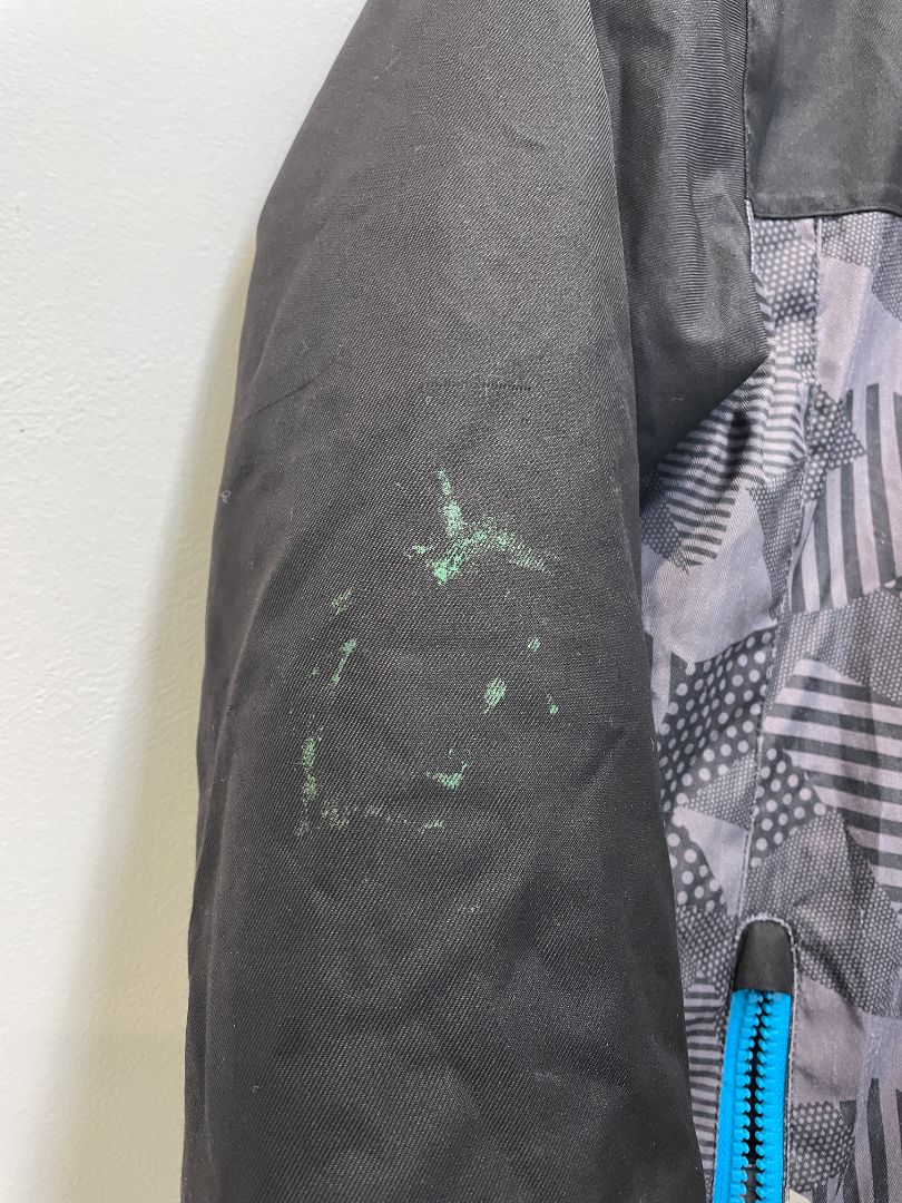 Black Surfanic Ski Jacket, 140 cm