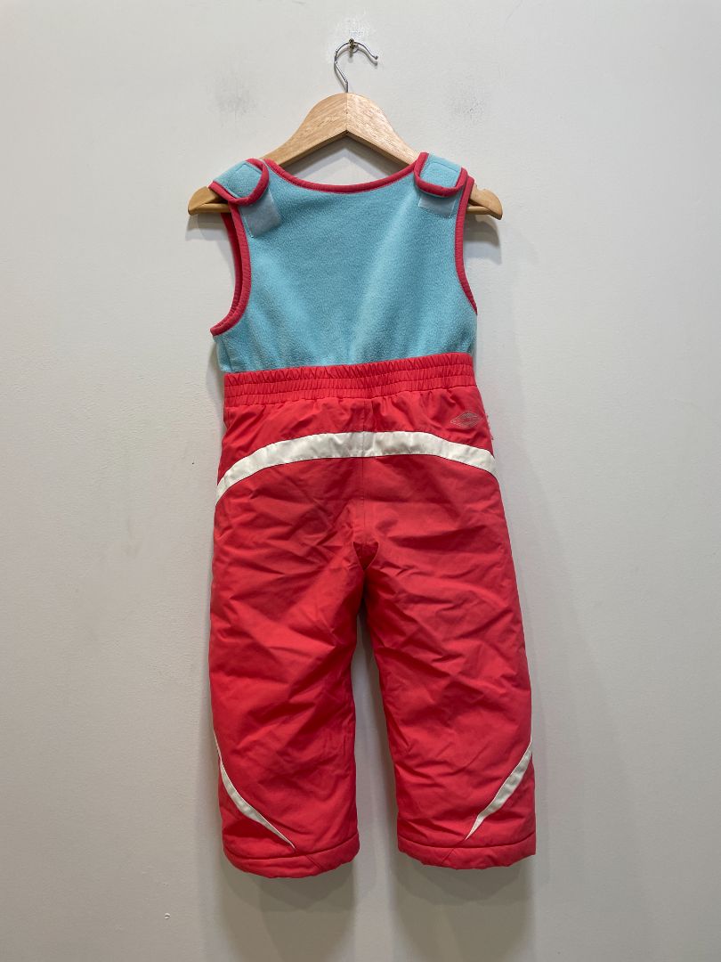 Red Columbia Snow Suit Set, 3T Toddler