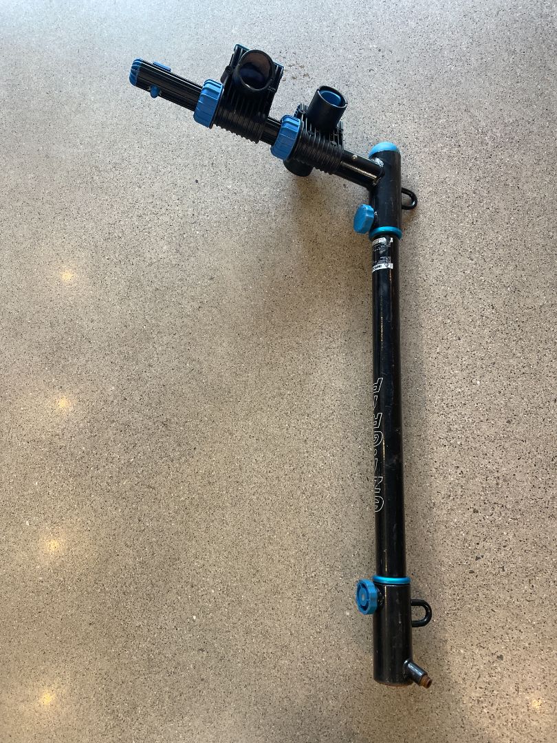 Black EziGrip Towball Bike Rack