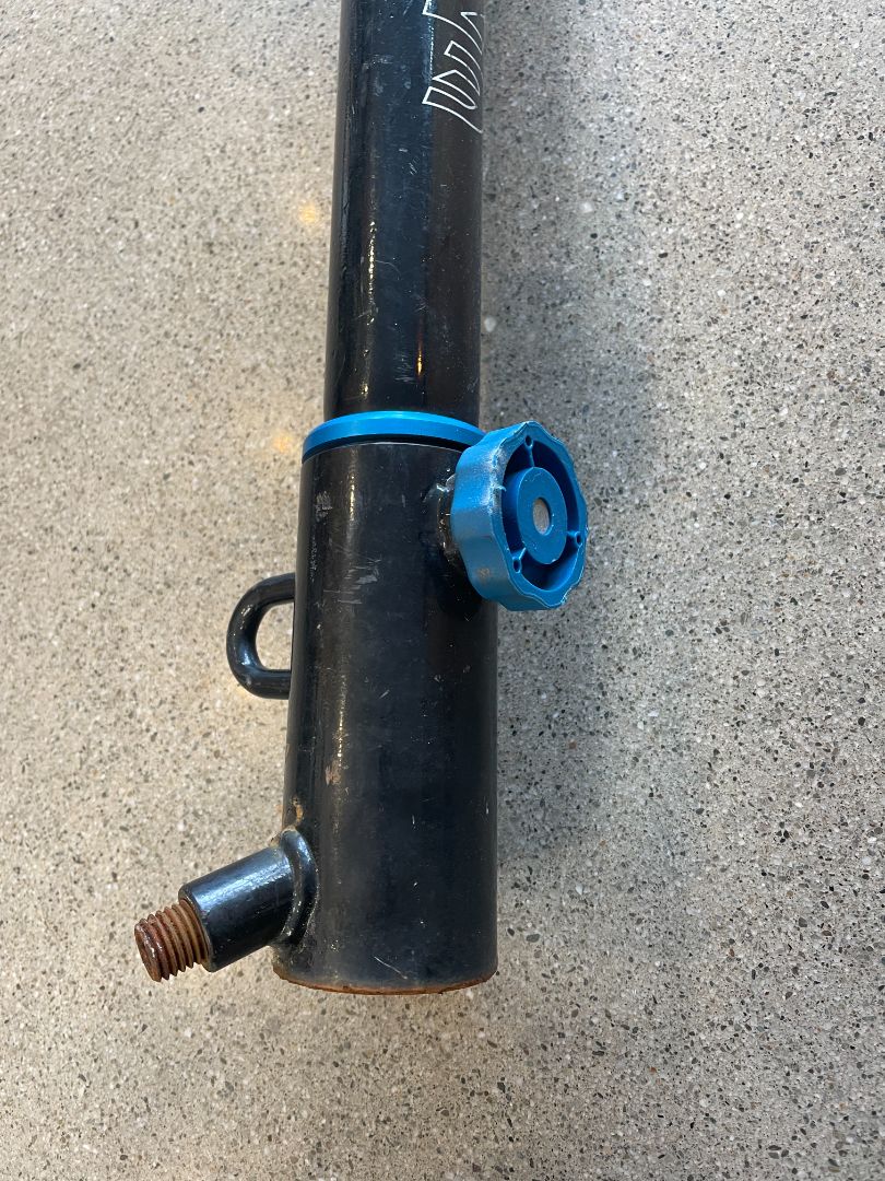 Black EziGrip Towball Bike Rack