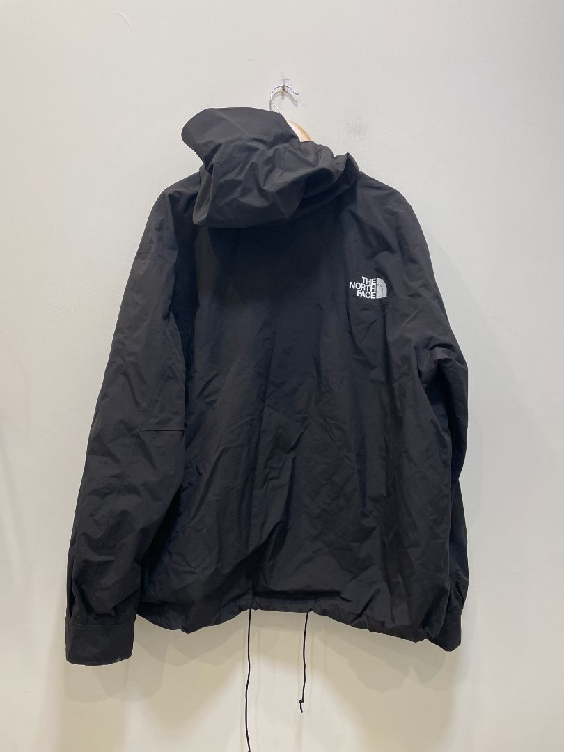 Black The North Face Hooded Waterproof Jacket, US XXL / Asia XXXL