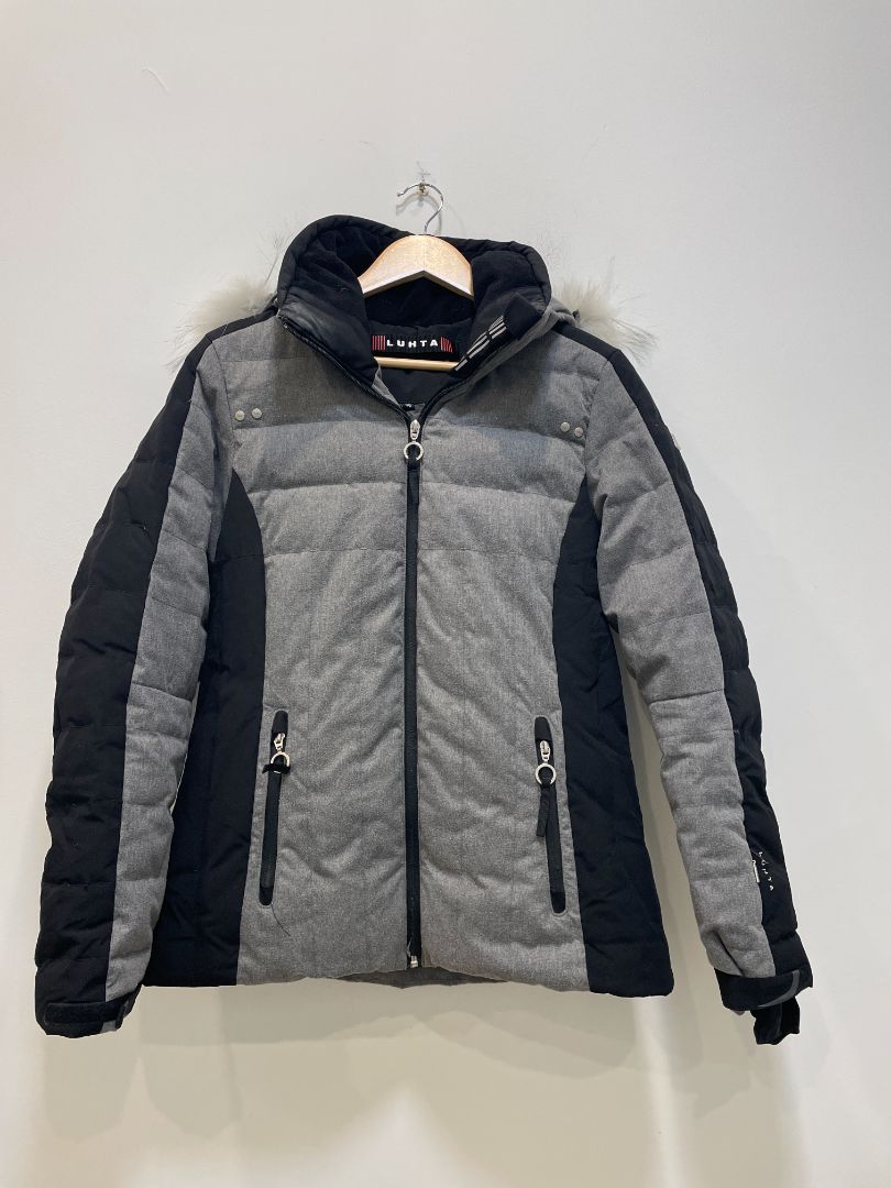 Grey Luhta Insulated Ski Jacket, 36