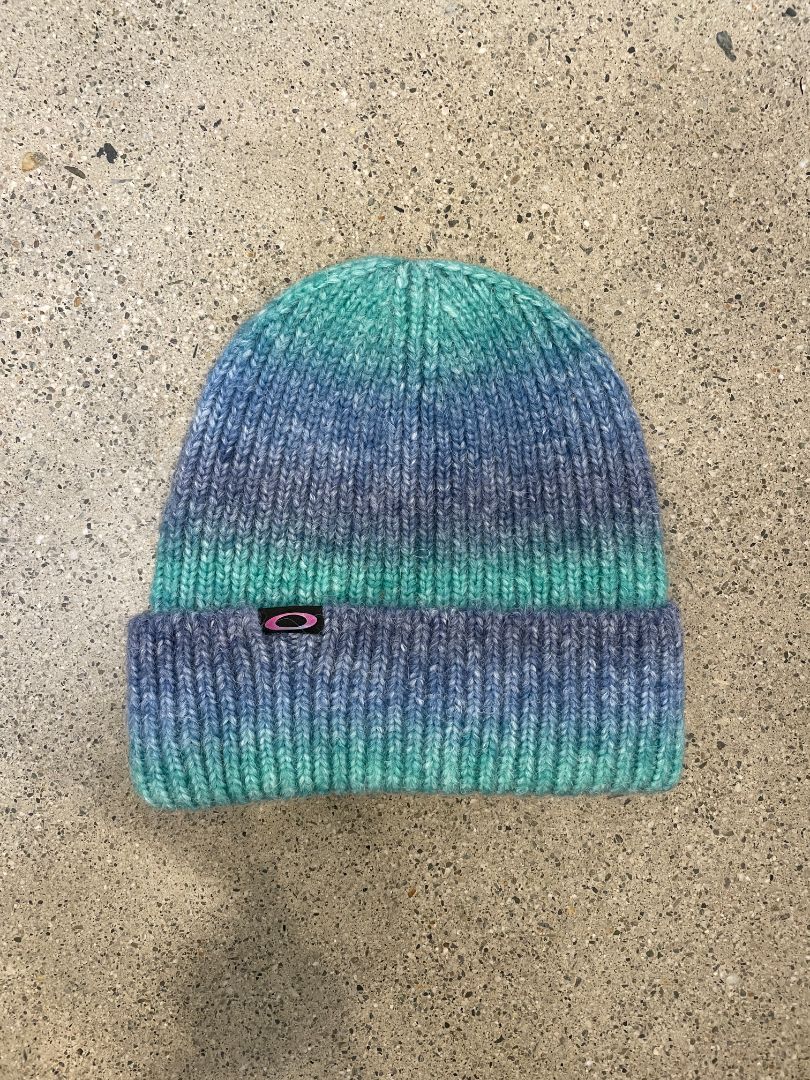 Blue Oakley Gradient Beanie, One Size
