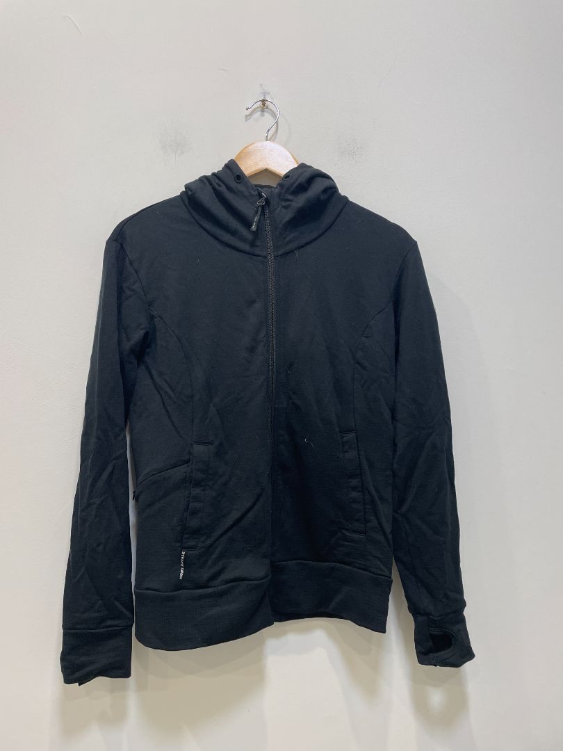 Black Mons Royale Merino Hoodie, S