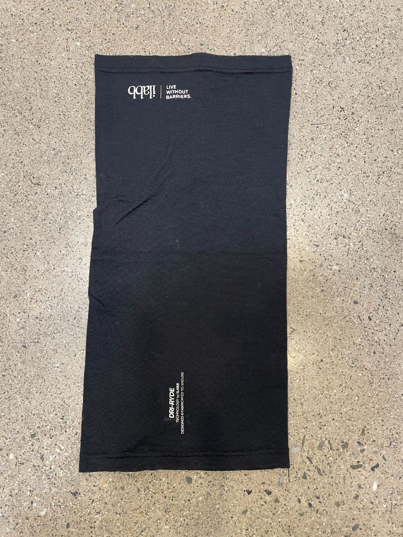 Black ilabb Neck Gaiter, One Size