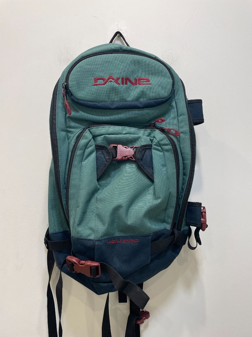 Green Dakine Heli Pro Backpack
