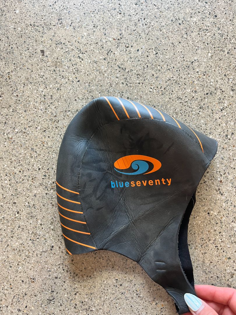Black Blueseventy Neoprene Swim Hood, One Size