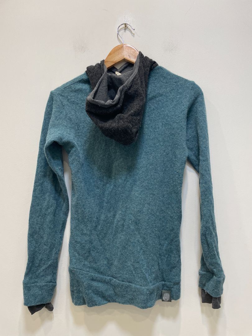 Blue Chalkydigits Hooded Top, 10