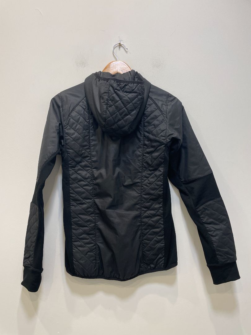 Black Icebreaker Merino Hybrid Jacket, XS