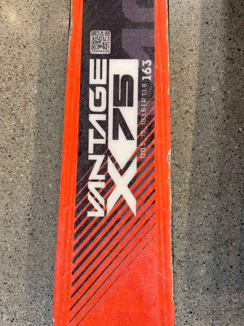 Orange Atomic Vantage X 75 C, 163 cm