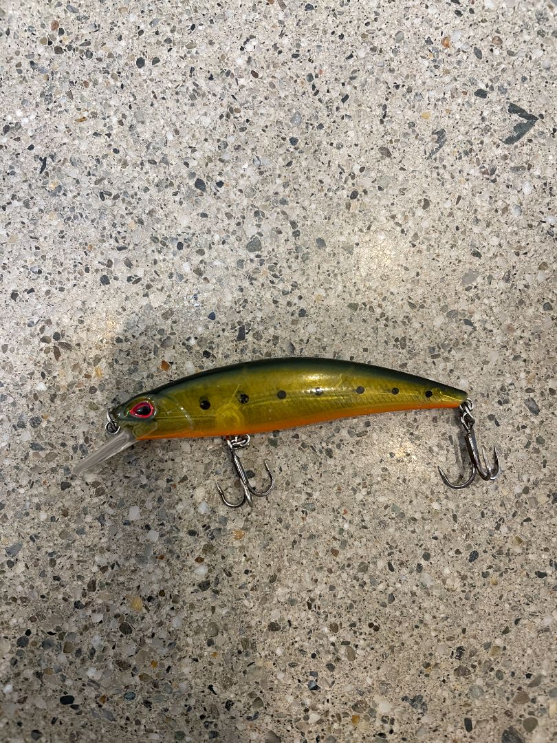Green Black Magic Hard Body Lure