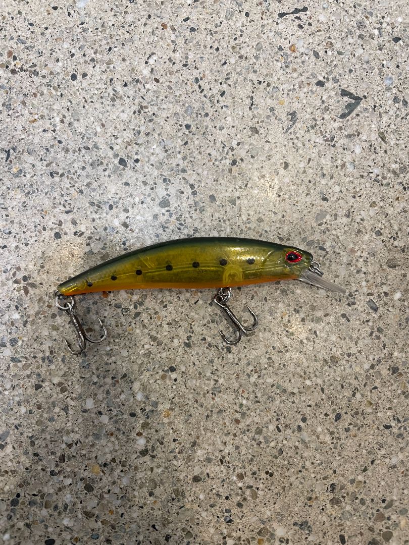 Green Black Magic Hard Body Lure