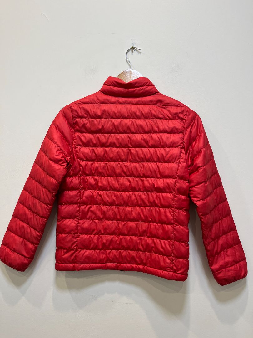 Red Uniqlo Lightweight Puffer Jacket, 8 yrs