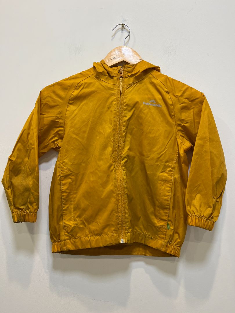 Mustard Kathmandu Rain Jacket, Kids S