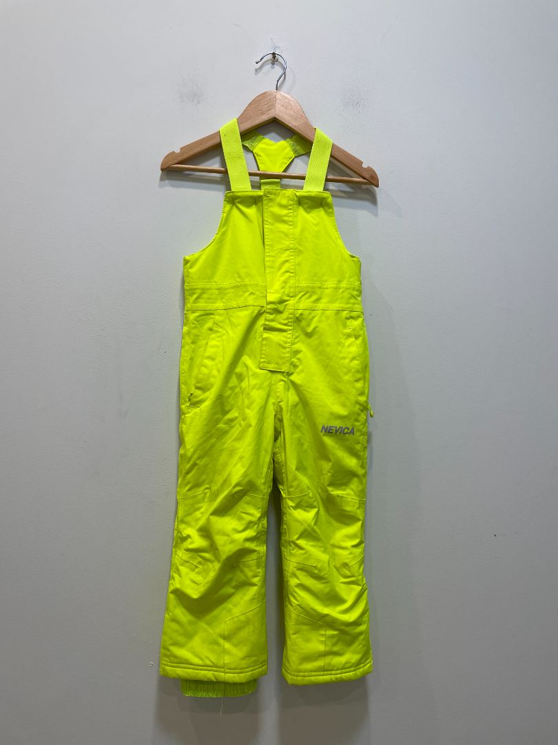 Yellow Nevica Kids Ski Bib Pants, 3-4 years / 4T