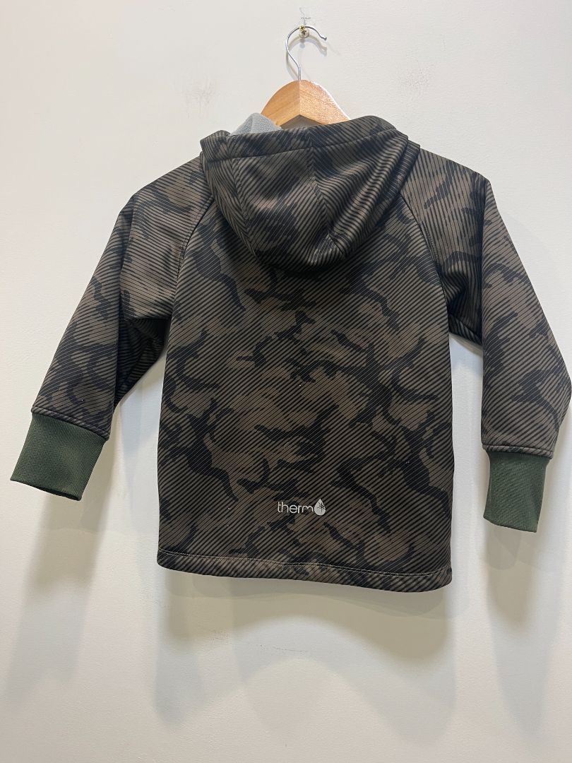 Camo THERM Fleece Hoodie, Kids 6