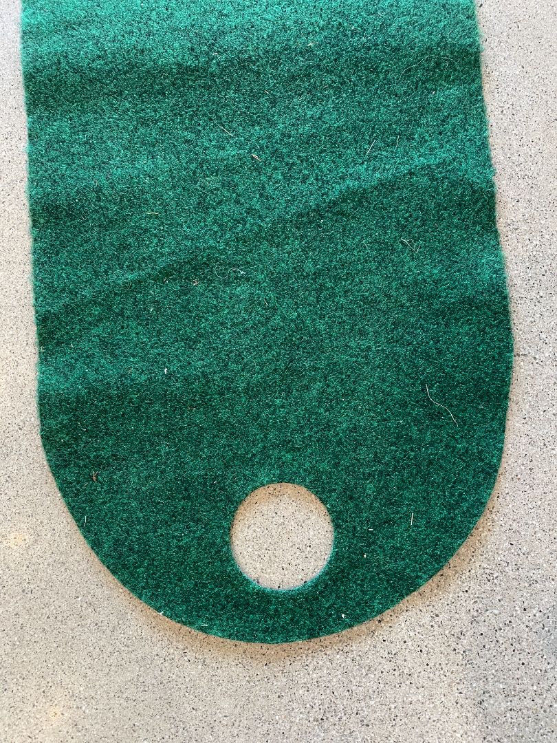 Green  Putting Mat