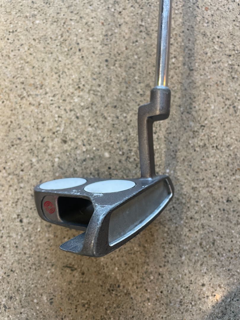 Grey Odyssey White Steel 2-Ball Blade