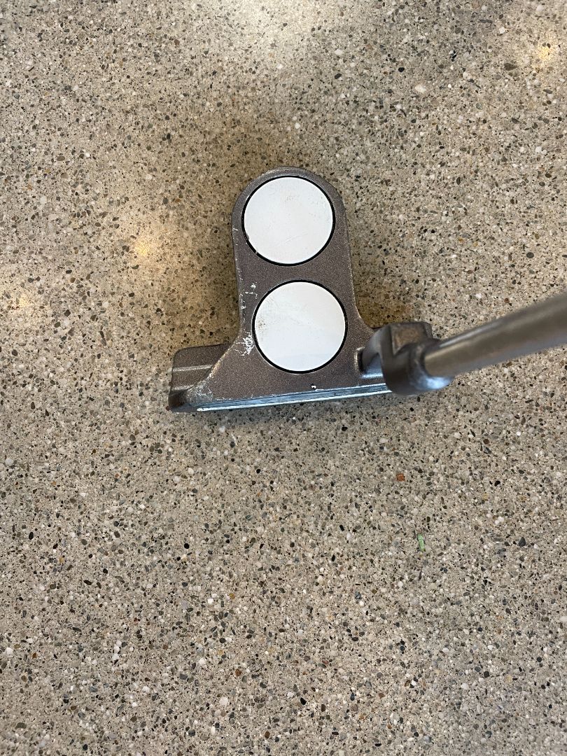 Grey Odyssey White Steel 2-Ball Blade