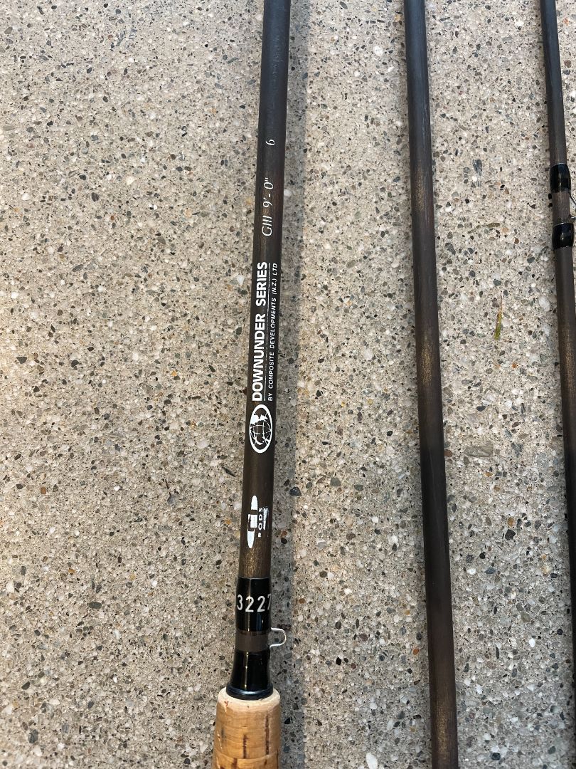 Grey CD Rods Downunder GIII 9' #6