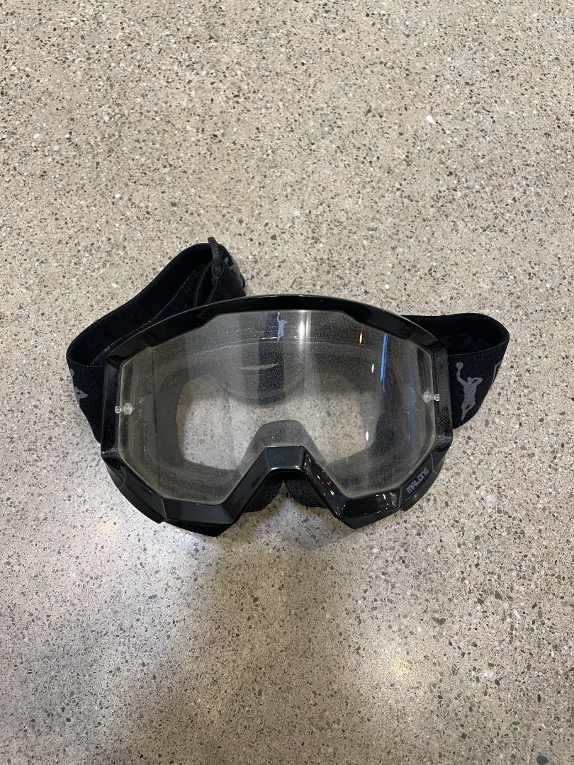 Black Malone Mountain Bike Goggles