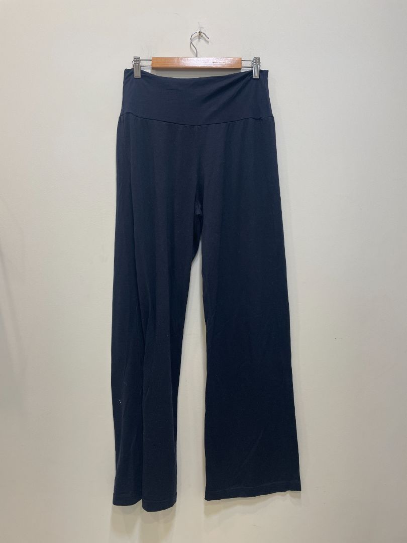 Navy Glowing Sky Merino Merino Relax Pants, 16