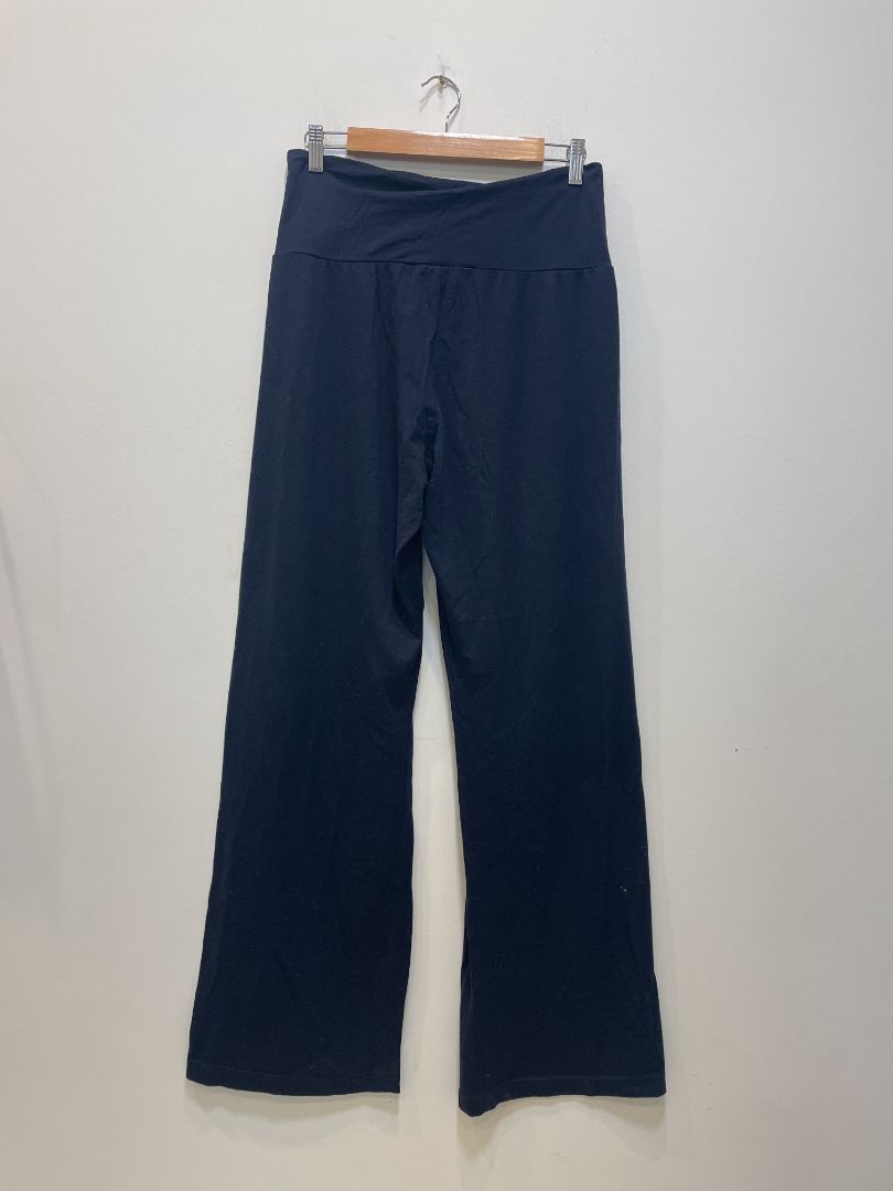 Navy Glowing Sky Merino Merino Relax Pants, 16