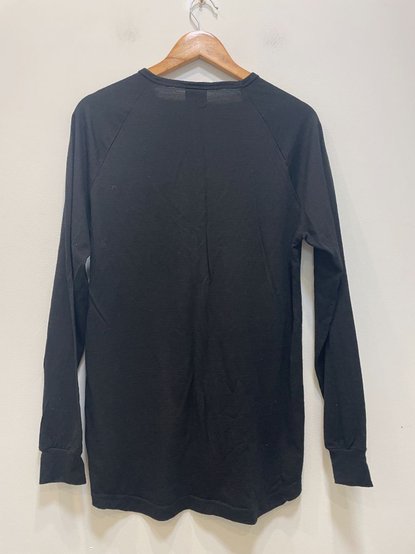 Black Brass Monkeys Merino Long Sleeve Base Layer, XL