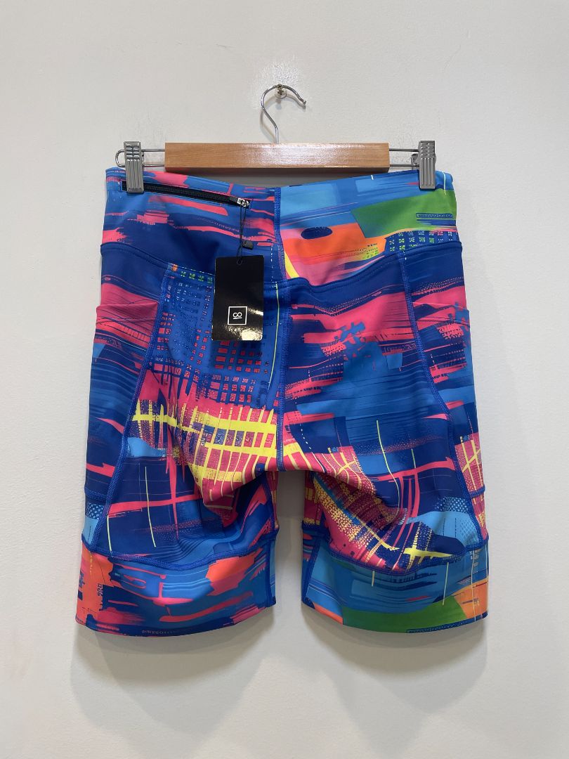 Multicolour Foher Performance Cycling Shorts, XL
