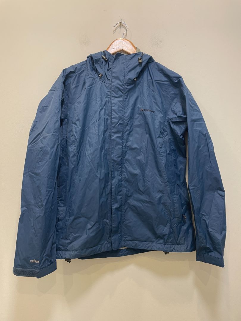 Blue Macpac Reflex Rain Jacket, 16