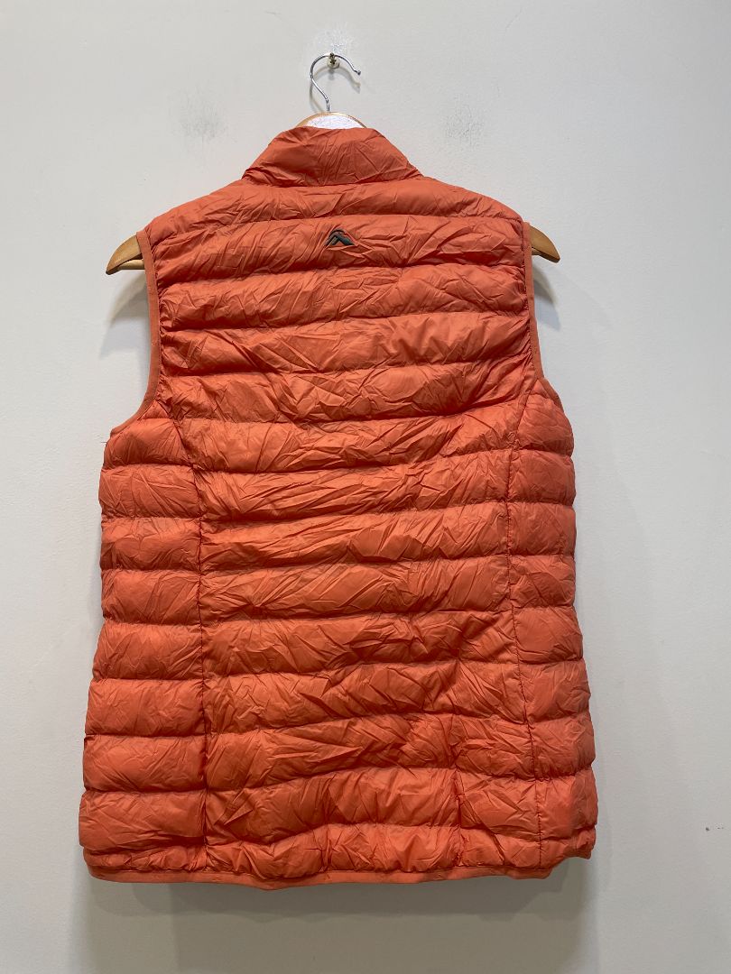 Orange Macpac Uber Light Down Vest, 14