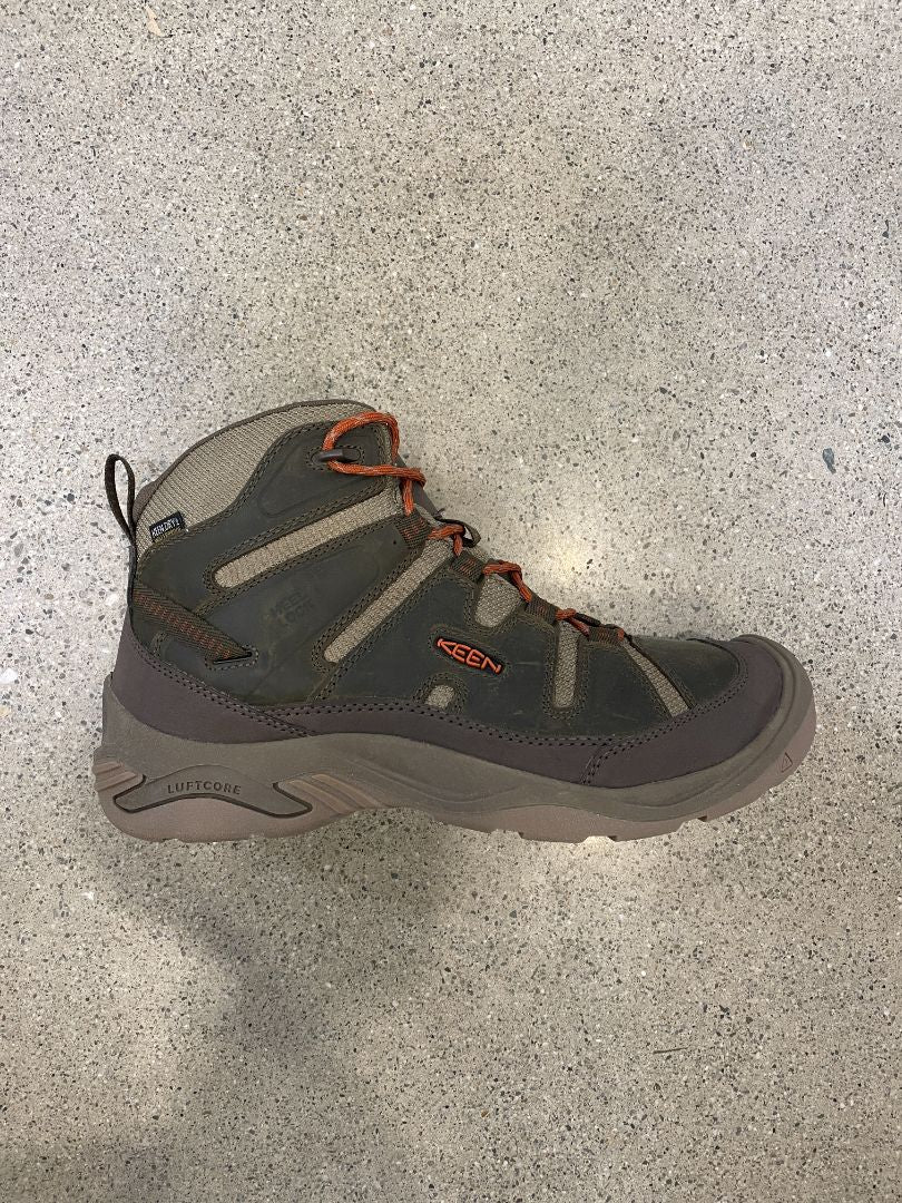 Dark Olive Keen Circadia Mid Waterproof, EU 44.5
