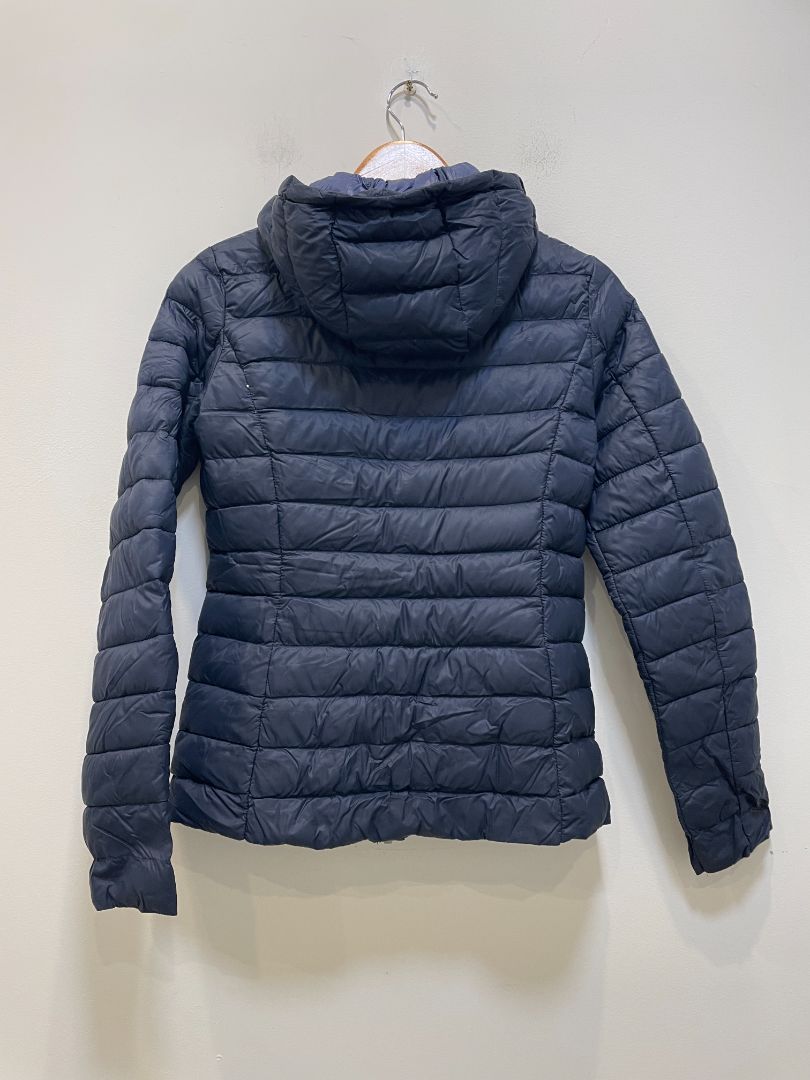 Navy C&A Hooded puffer jacket, EU 36