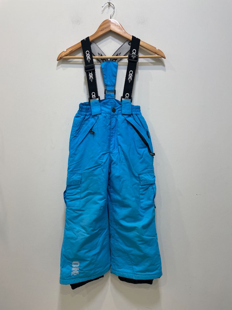 Blue  Kids Ski Pants, 6