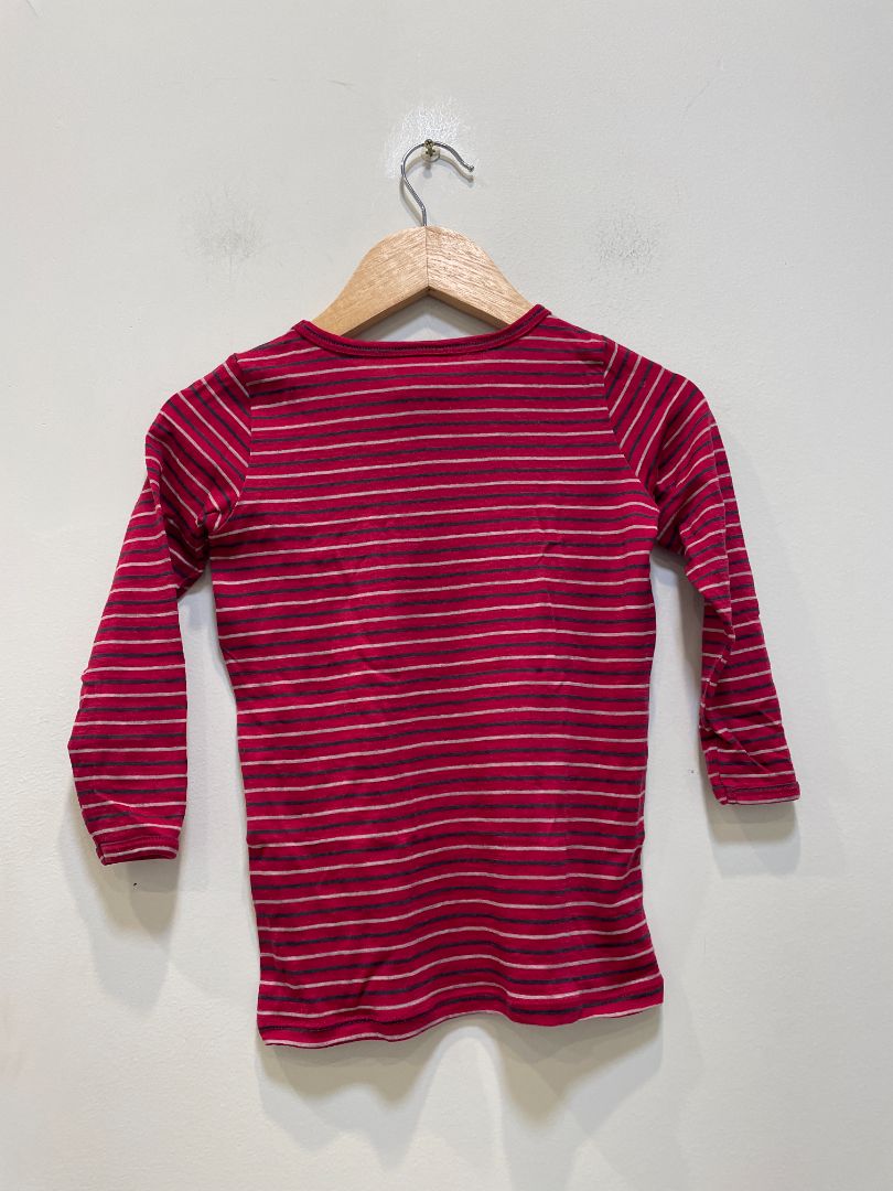 Red Macpac Merino long-sleeve top, 2
