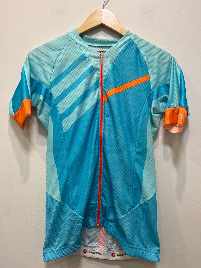Blue Castelli Cycling Top, Large
