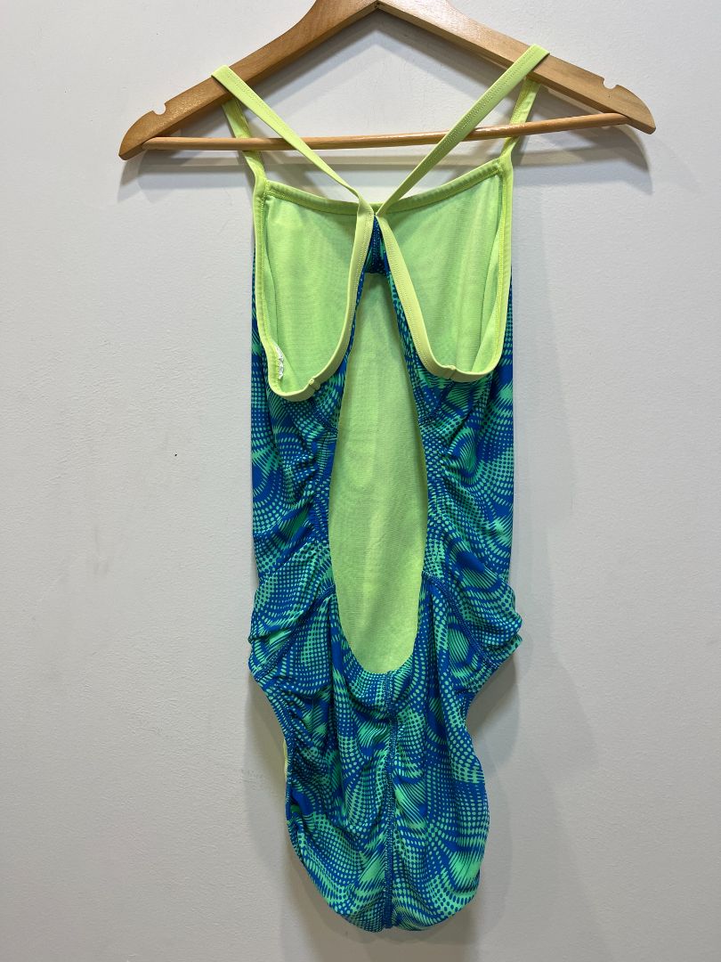 Blue/Green Nike One piece swimsuit