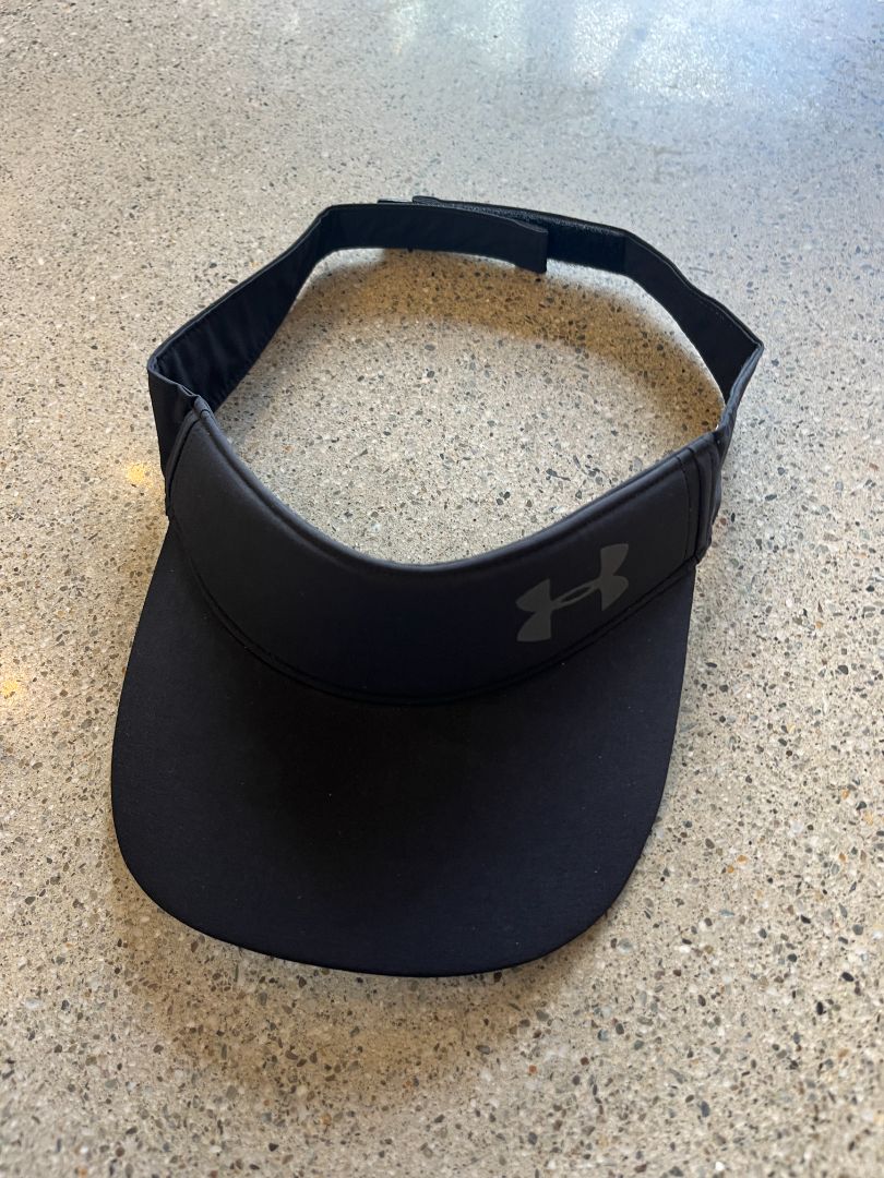 Black Under armour Sports Visor