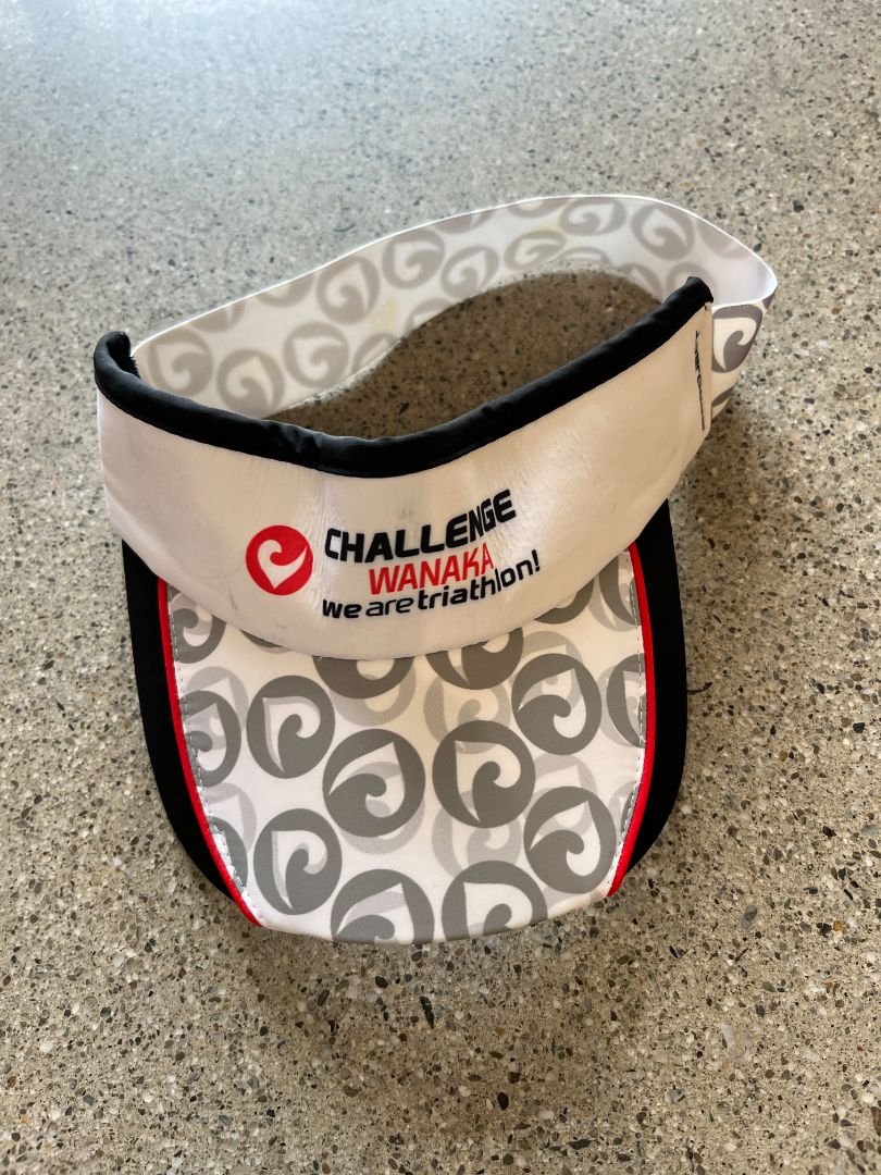 White Challenge Wanaka Sports Visor