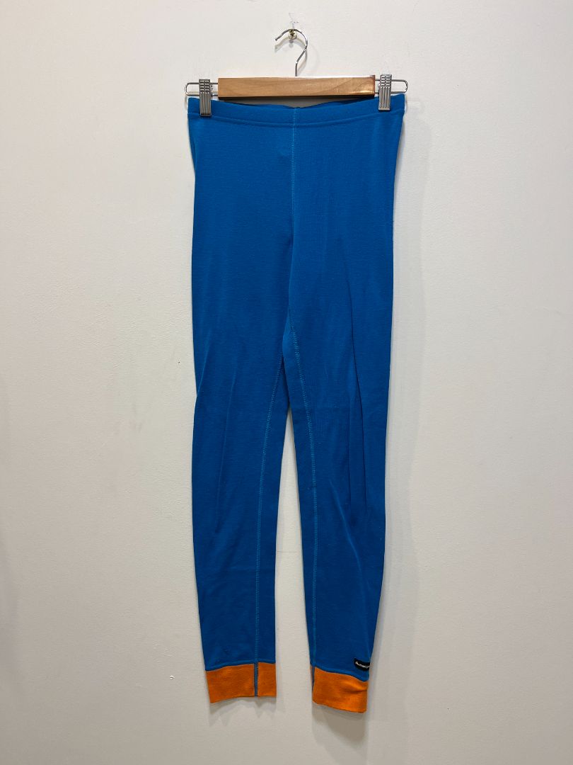 Blue Macpac Kids Thermal Pants, 12 years